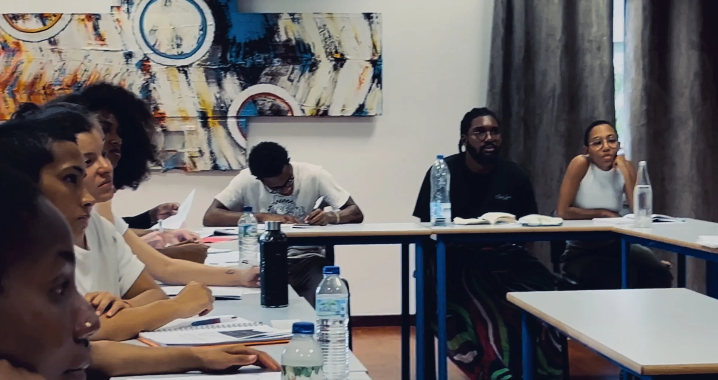 Échanges pendant l’atelier